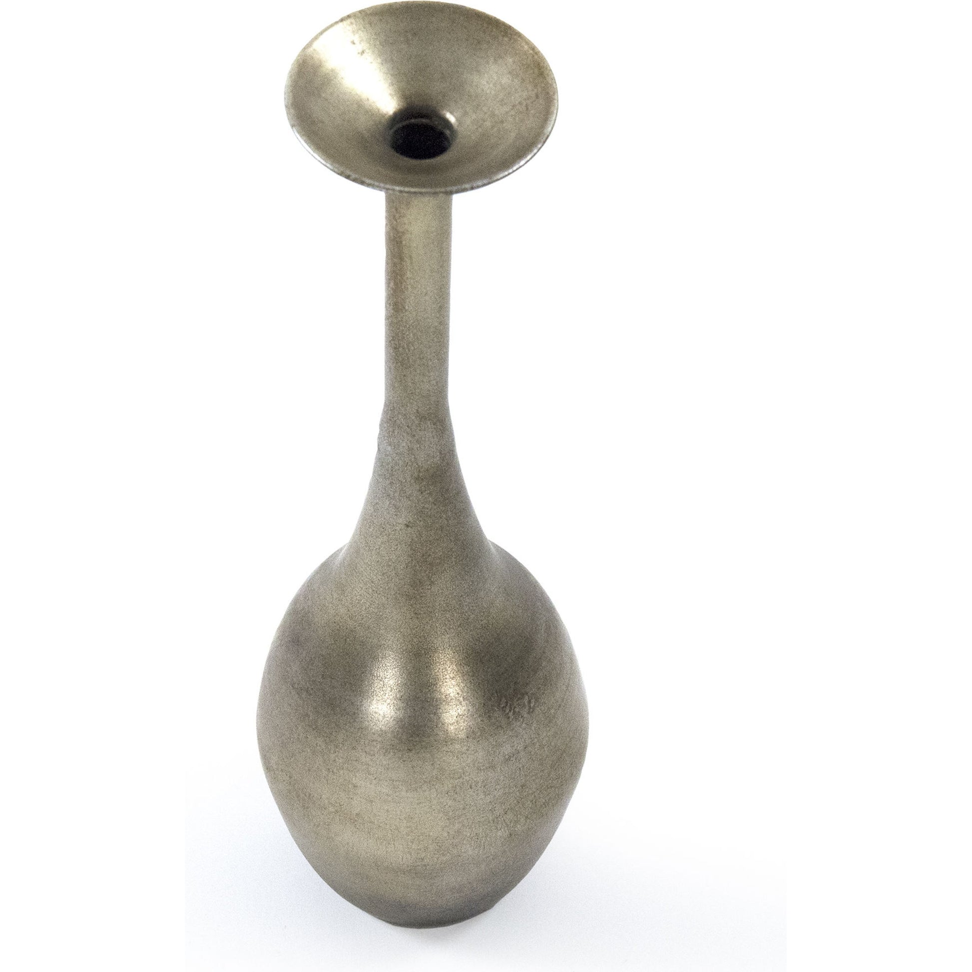 Noelle Bottle by Zentique in antique gold and iron sheet. Made from iron sheet in a eclectic & global style.