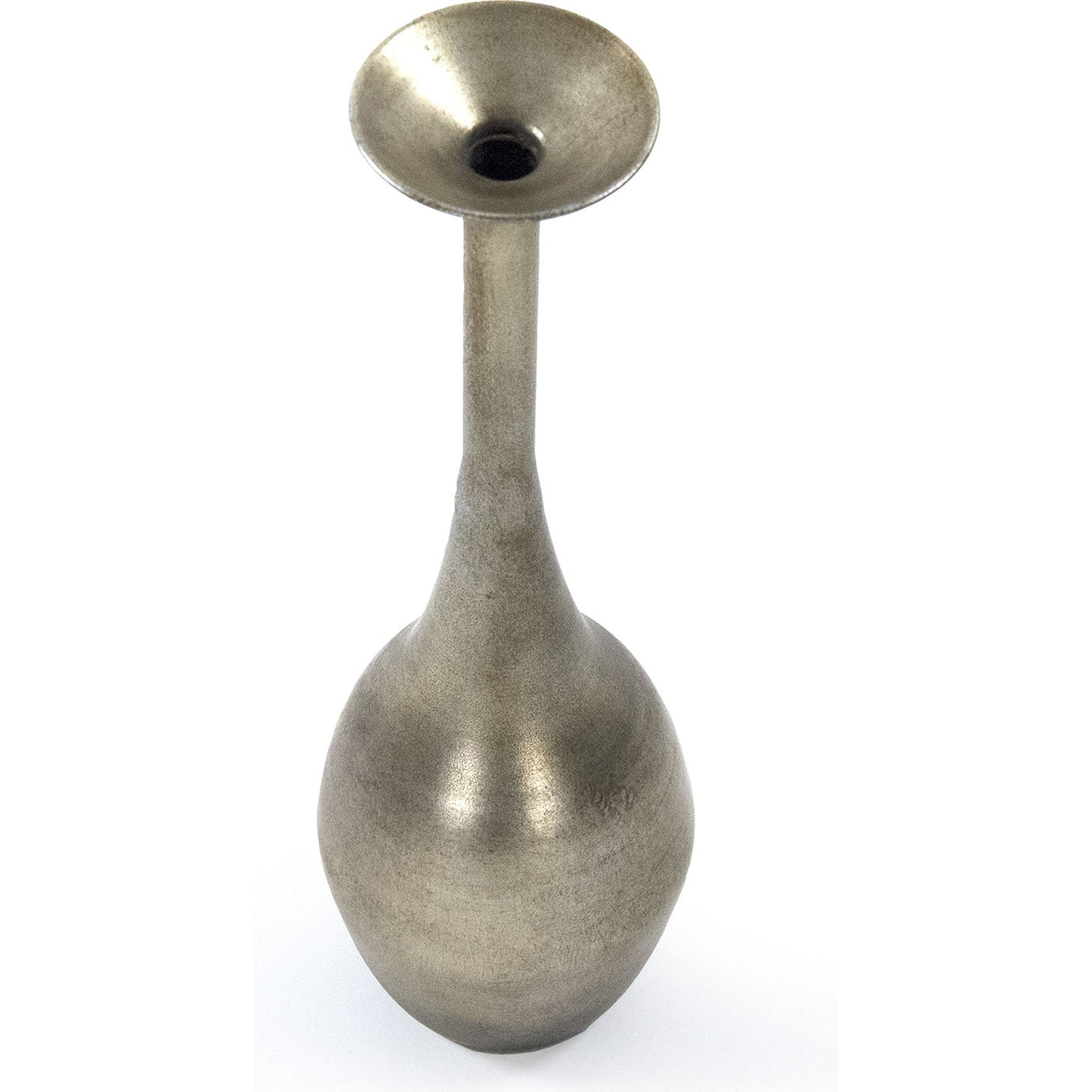 Noelle Bottle by Zentique in antique gold and iron sheet. Made from iron sheet in a eclectic & global style.
