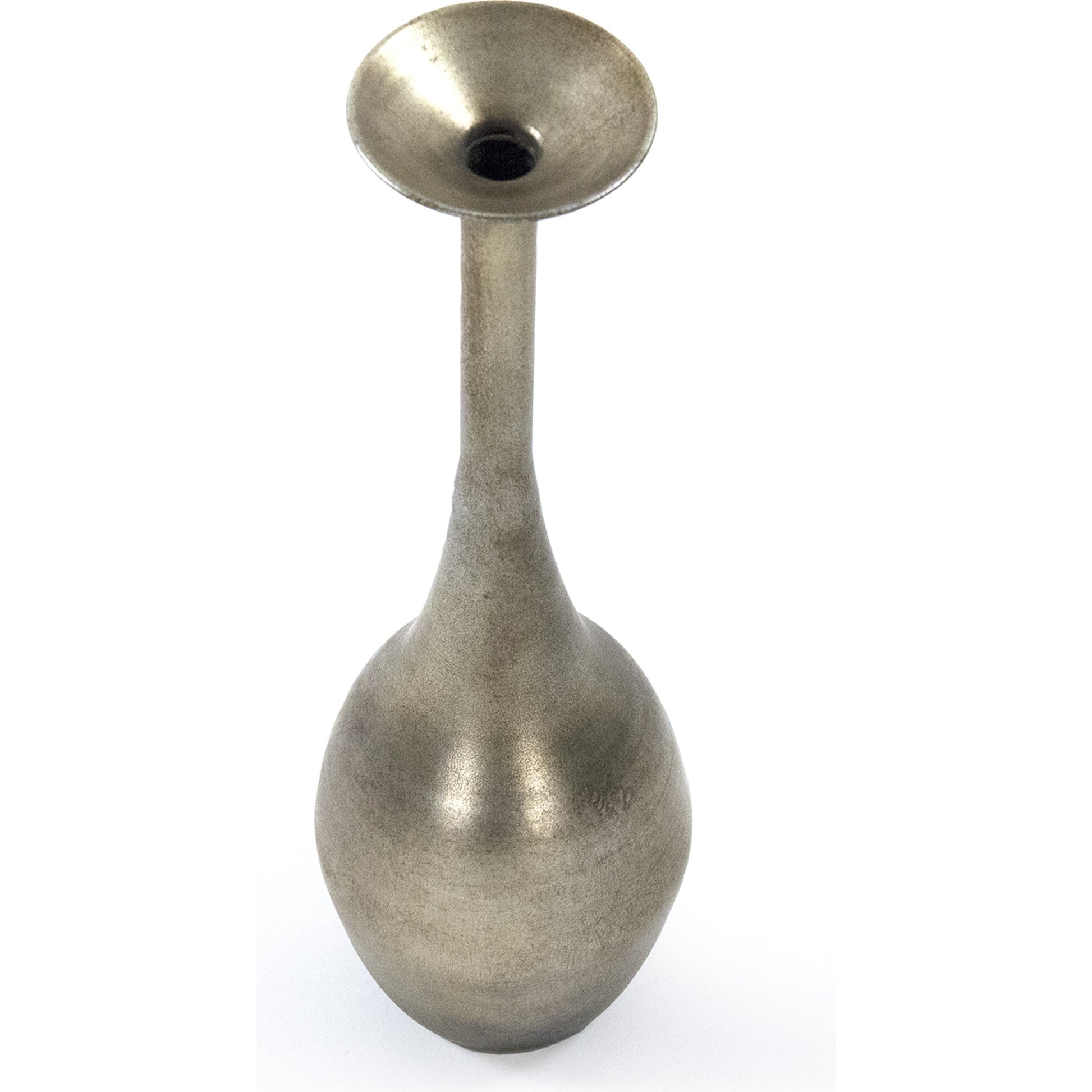 Noelle Bottle by Zentique in antique gold and iron sheet. Made from iron sheet in a eclectic & global style.