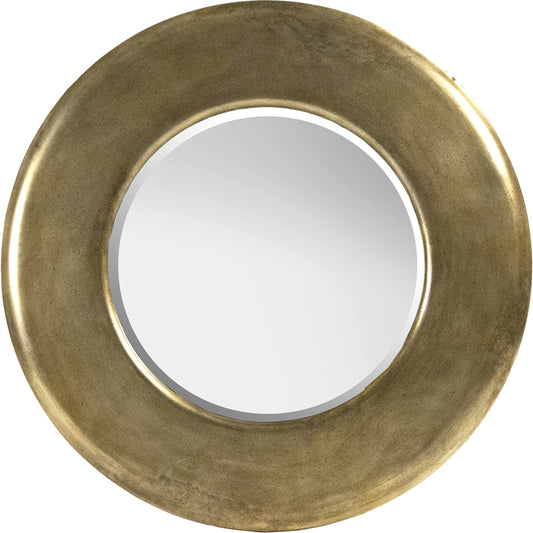 Aceline Mirror by Zentique in antique bronze and wood, mirror, mdf. Made from wood, mirror, mdf in a modern style.