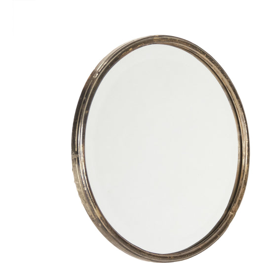 Sasha Mirror by Zentique in antique bronze and resin, mirror, mdf. Made from resin, mirror, mdf in a transitional style.