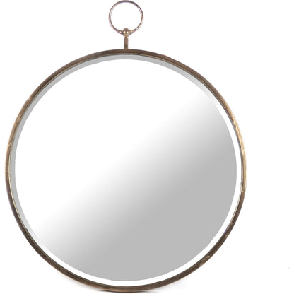 Pasha Mirror by Zentique in antique bronze and resin, mirror, mdf. Made from resin, mirror, mdf in a transitional style.