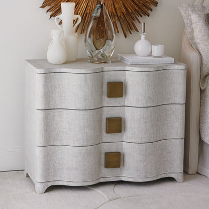 Toile Linen Chest by Global Views. Made from unique in a modern style.