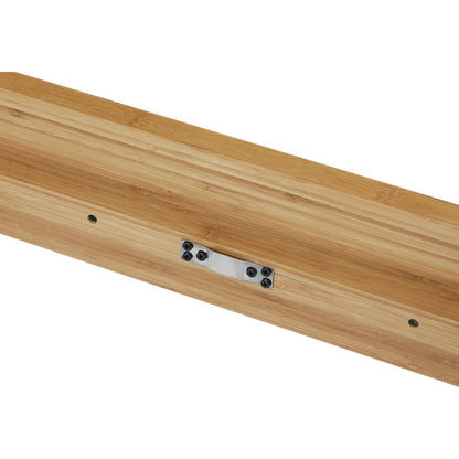 Ria Platform Bed by Greenington in caramelized. Made from solid moso bamboo in a modern style.