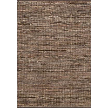 Edge ED-01 Rug by Loloi. Made from 50% jute, 50% leather hemp in a modern style.