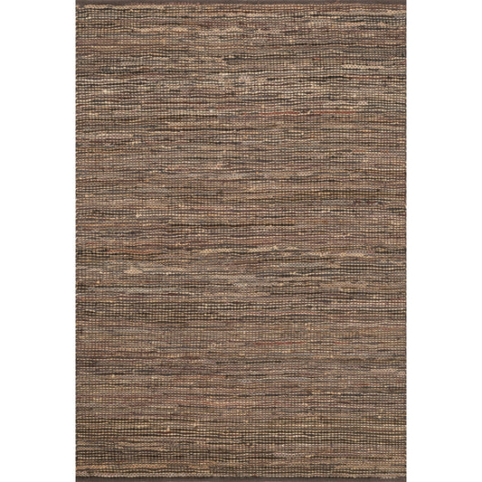 Edge ED-01 Rug by Loloi. Made from 50% jute, 50% leather hemp in a modern style.