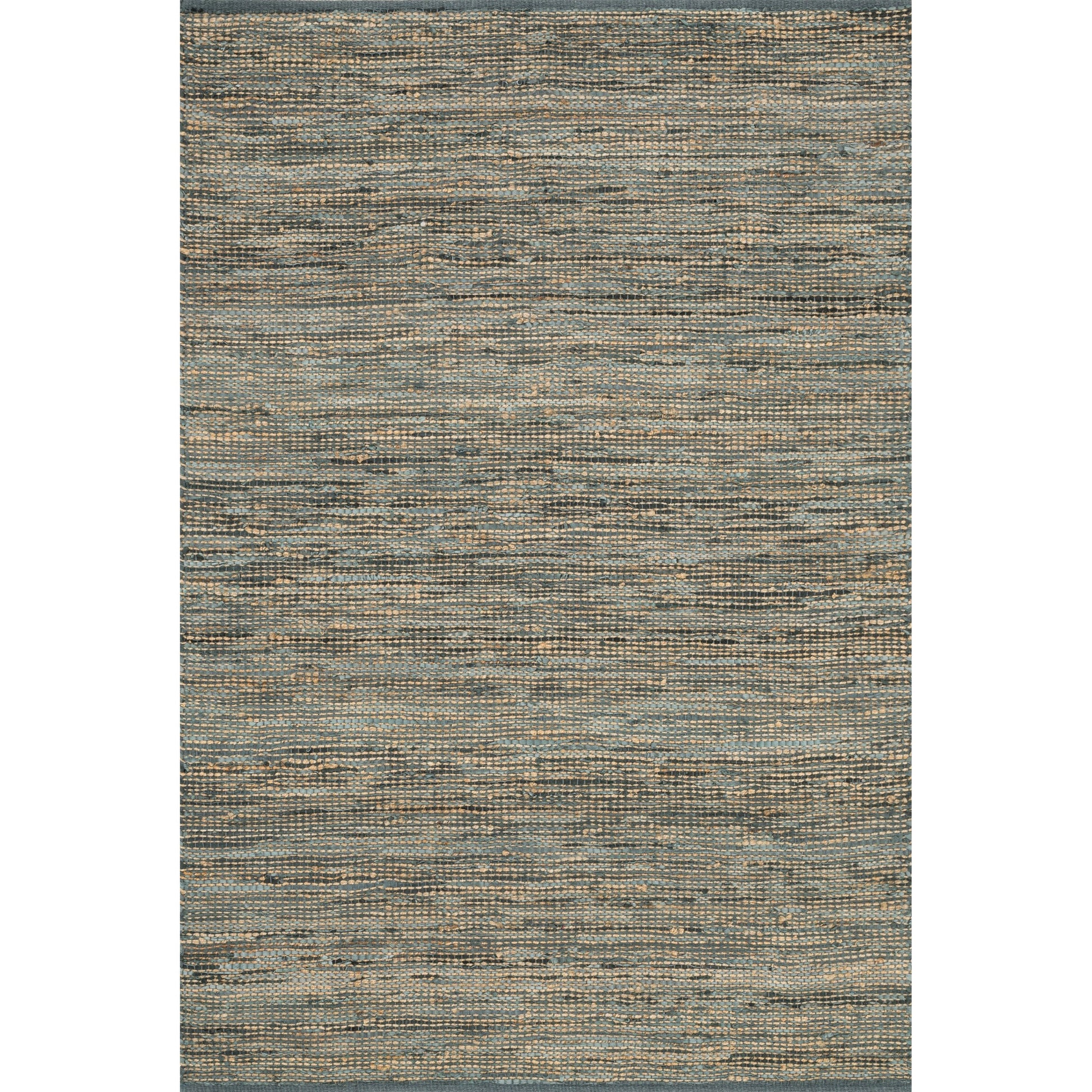 Edge ED-01 Rug by Loloi. Made from 50% jute, 50% leather hemp in a modern style.