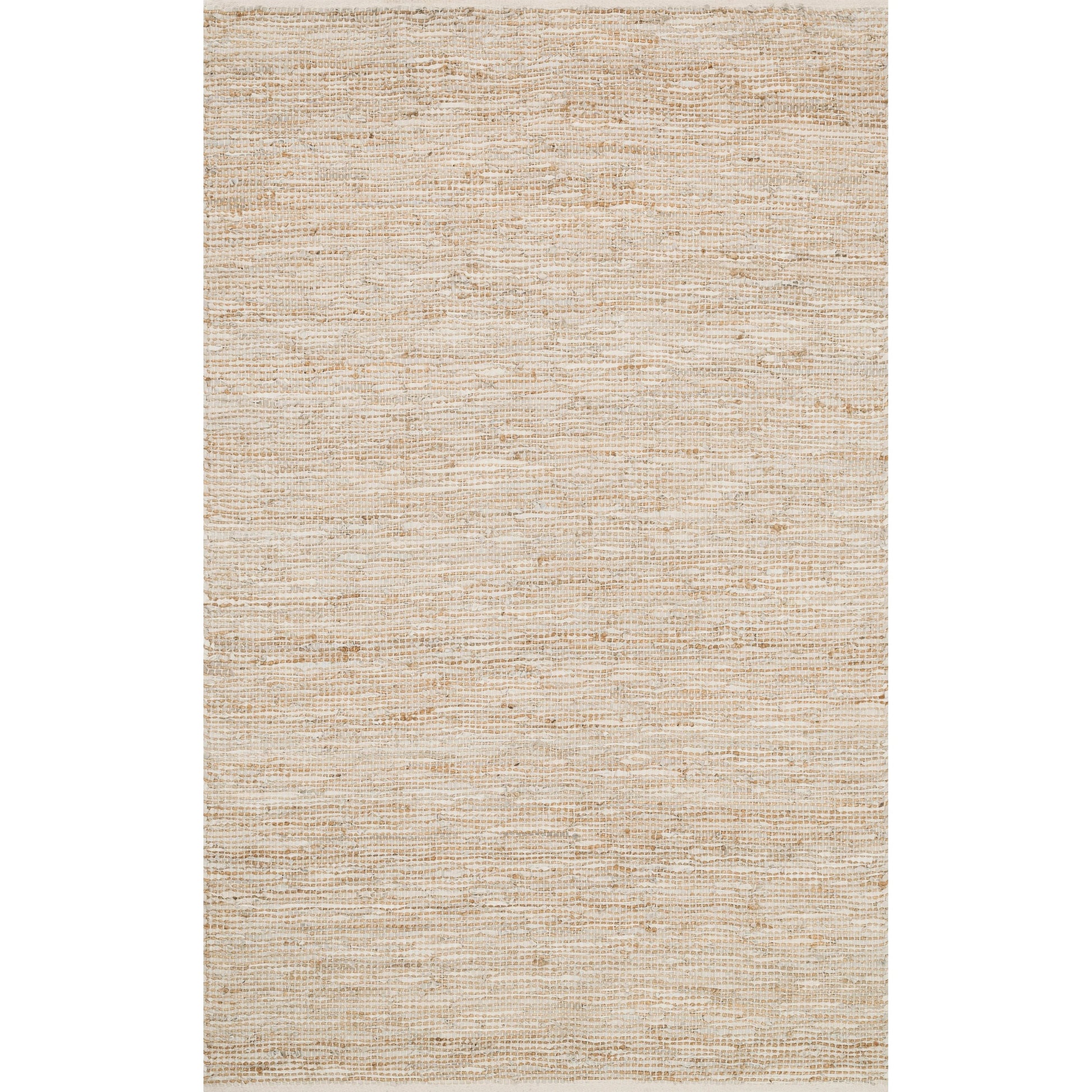 Edge ED-01 Rug by Loloi. Made from 50% jute, 50% leather hemp in a modern style.
