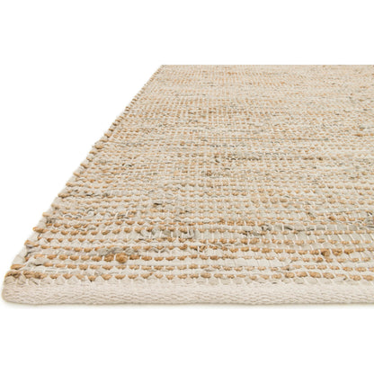 Edge ED-01 Rug by Loloi. Made from 50% jute, 50% leather hemp in a modern style.