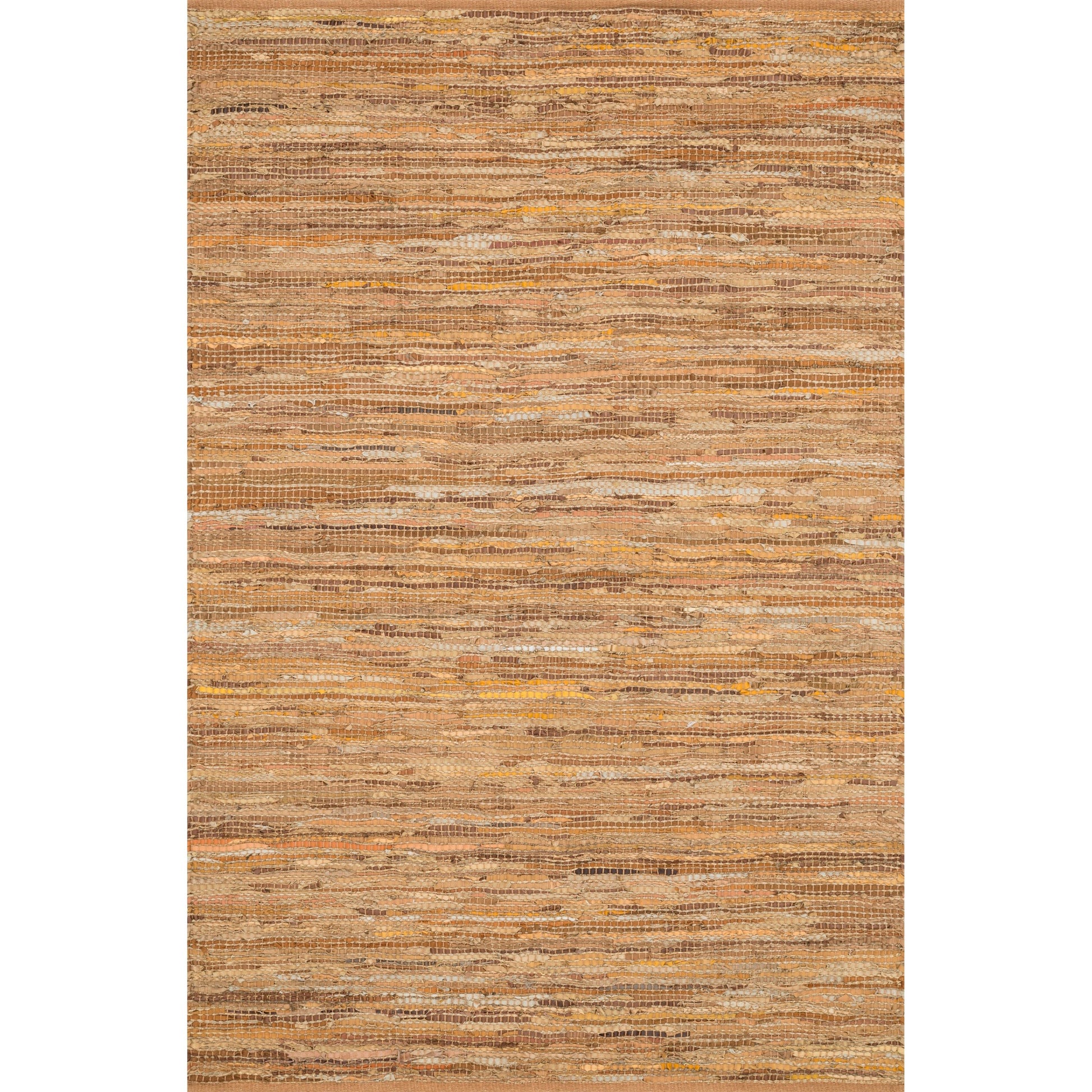 Edge ED-01 Rug by Loloi. Made from 50% jute, 50% leather hemp in a modern style.