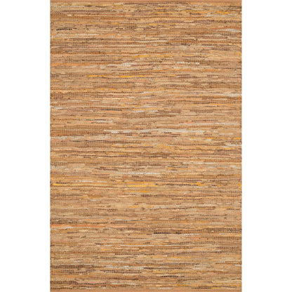 Edge ED-01 Rug by Loloi. Made from 50% jute, 50% leather hemp in a modern style.