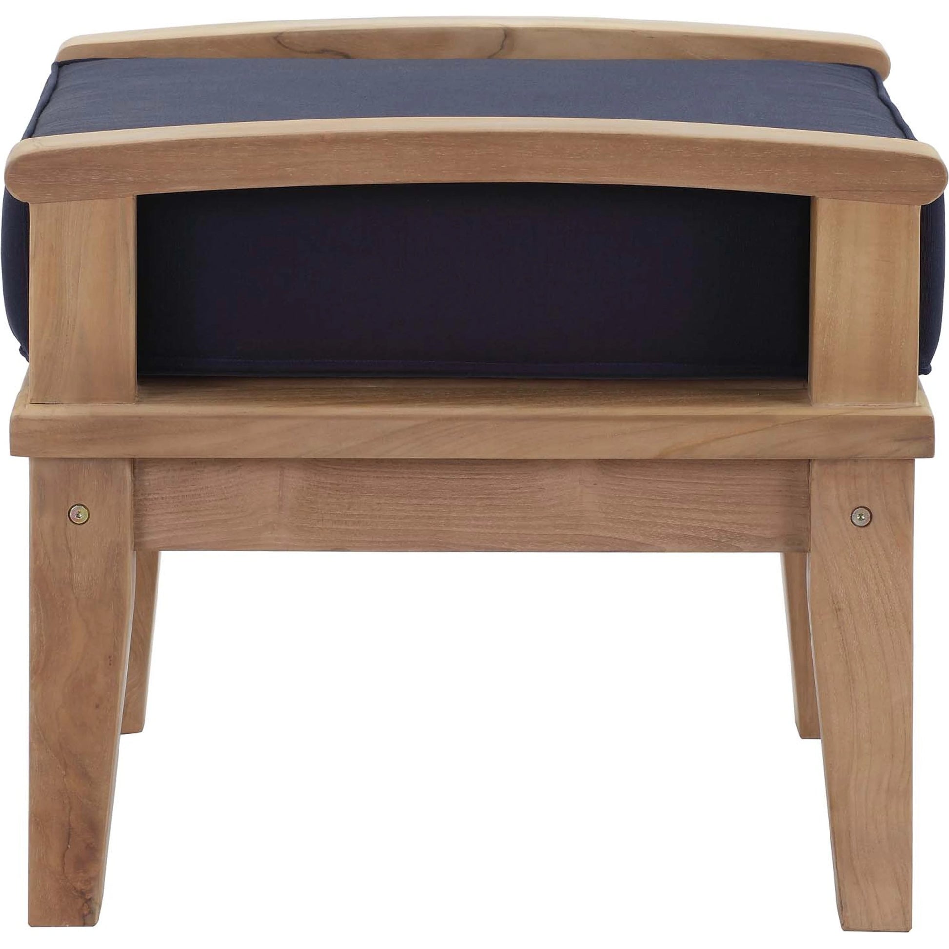 Andover Teak Ottoman by Evans & Londeen. Made from unique in a modern style.