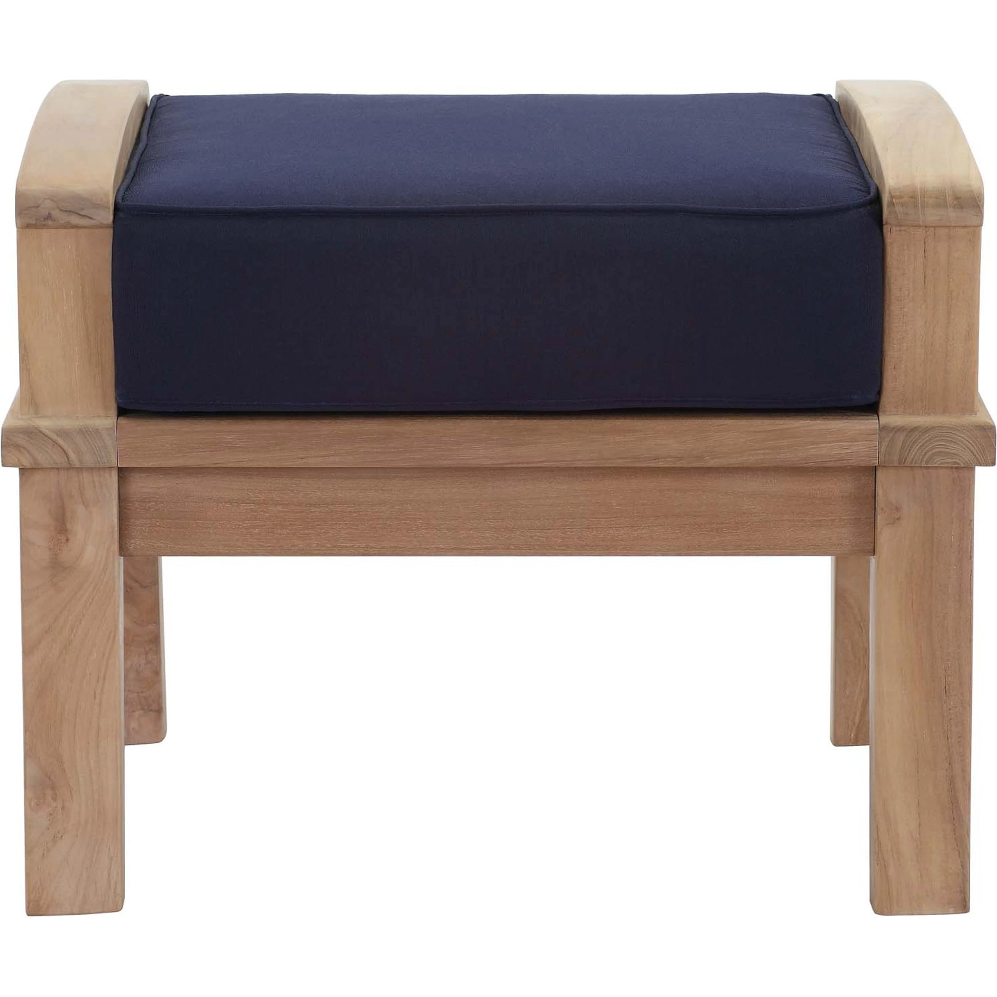 Andover Teak Ottoman by Evans & Londeen. Made from unique in a modern style.