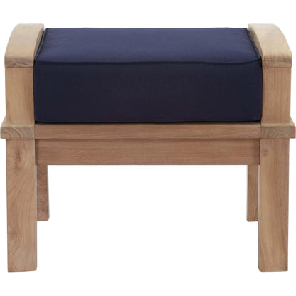 Andover Teak Ottoman by Evans & Londeen. Made from unique in a modern style.