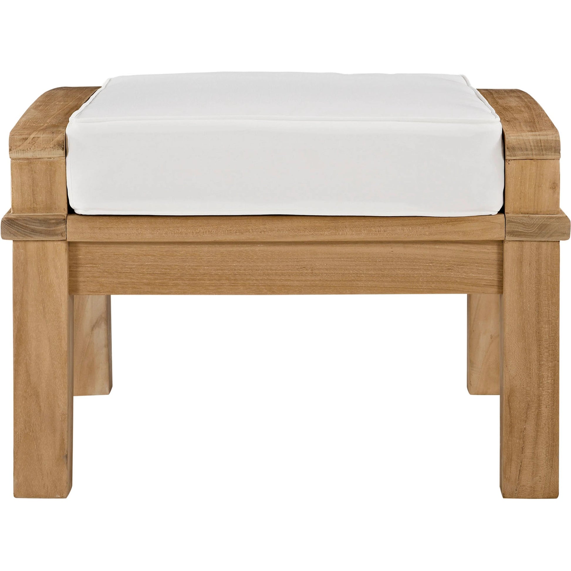 Andover Teak Ottoman by Evans & Londeen. Made from unique in a modern style.
