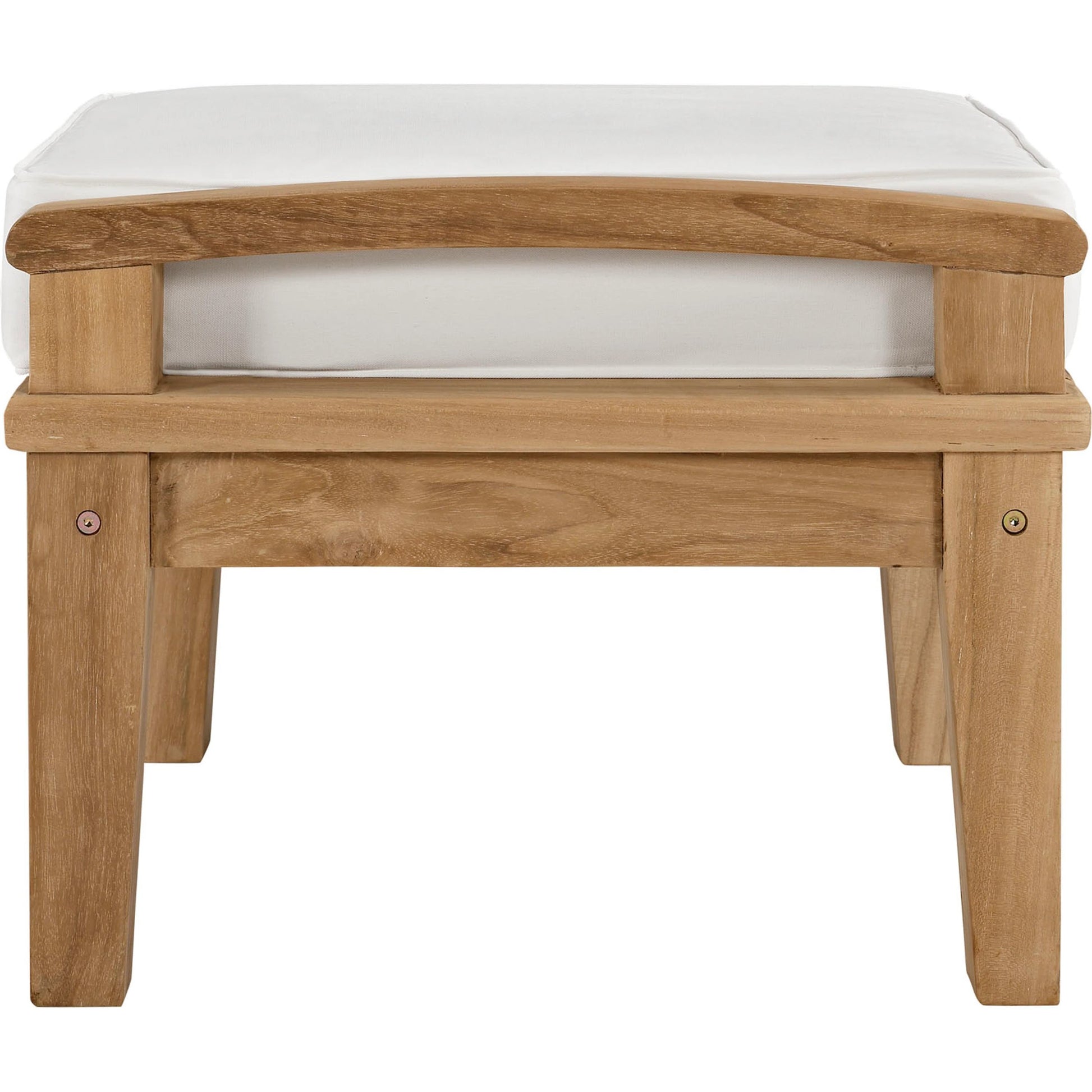 Andover Teak Ottoman by Evans & Londeen. Made from unique in a modern style.
