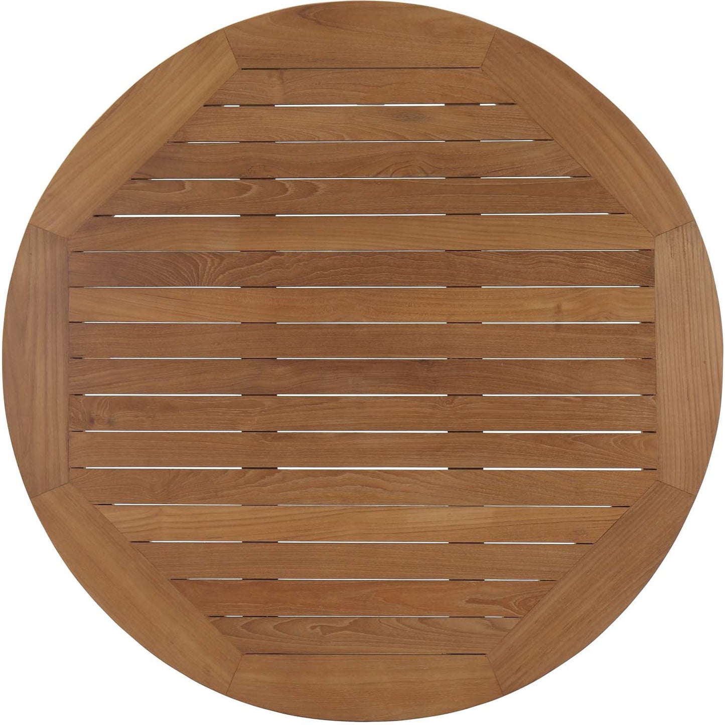 002 S-293774 | Additional Silo | Andover Teak Round Coffee Table by Evans & Londeen in natural. Made from teak wood, cushion density is 24kg, m3 in a modern style.