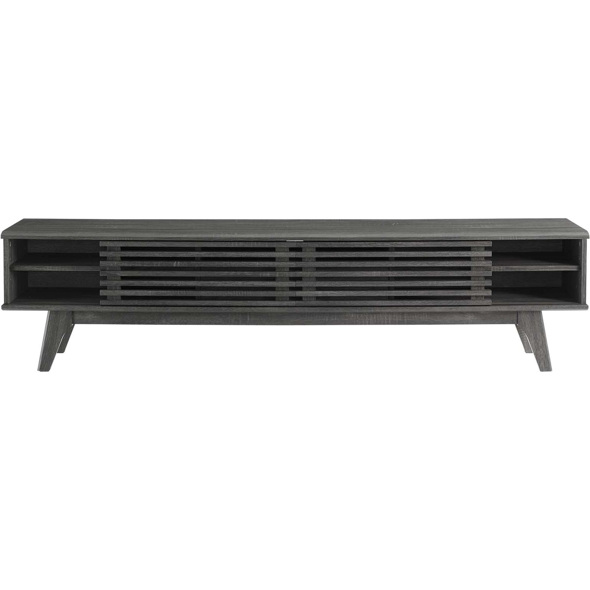 Rennell 70" TV Stand by Evans & Londeen. Made from particle board, mdf in a modern style.