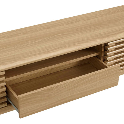 Rennell 70" TV Stand by Evans & Londeen. Made from particle board, mdf in a modern style.
