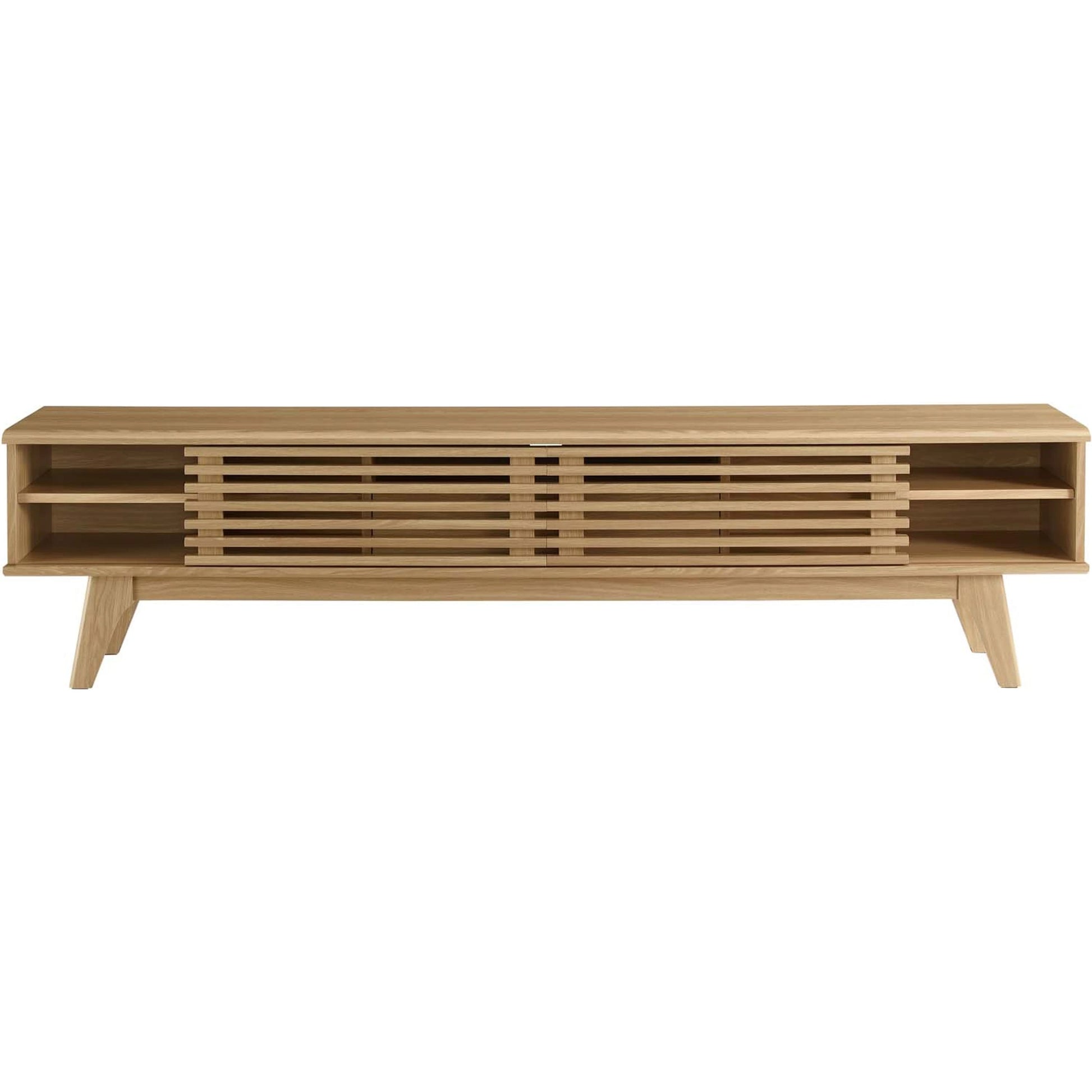 Rennell 70" TV Stand by Evans & Londeen. Made from particle board, mdf in a modern style.