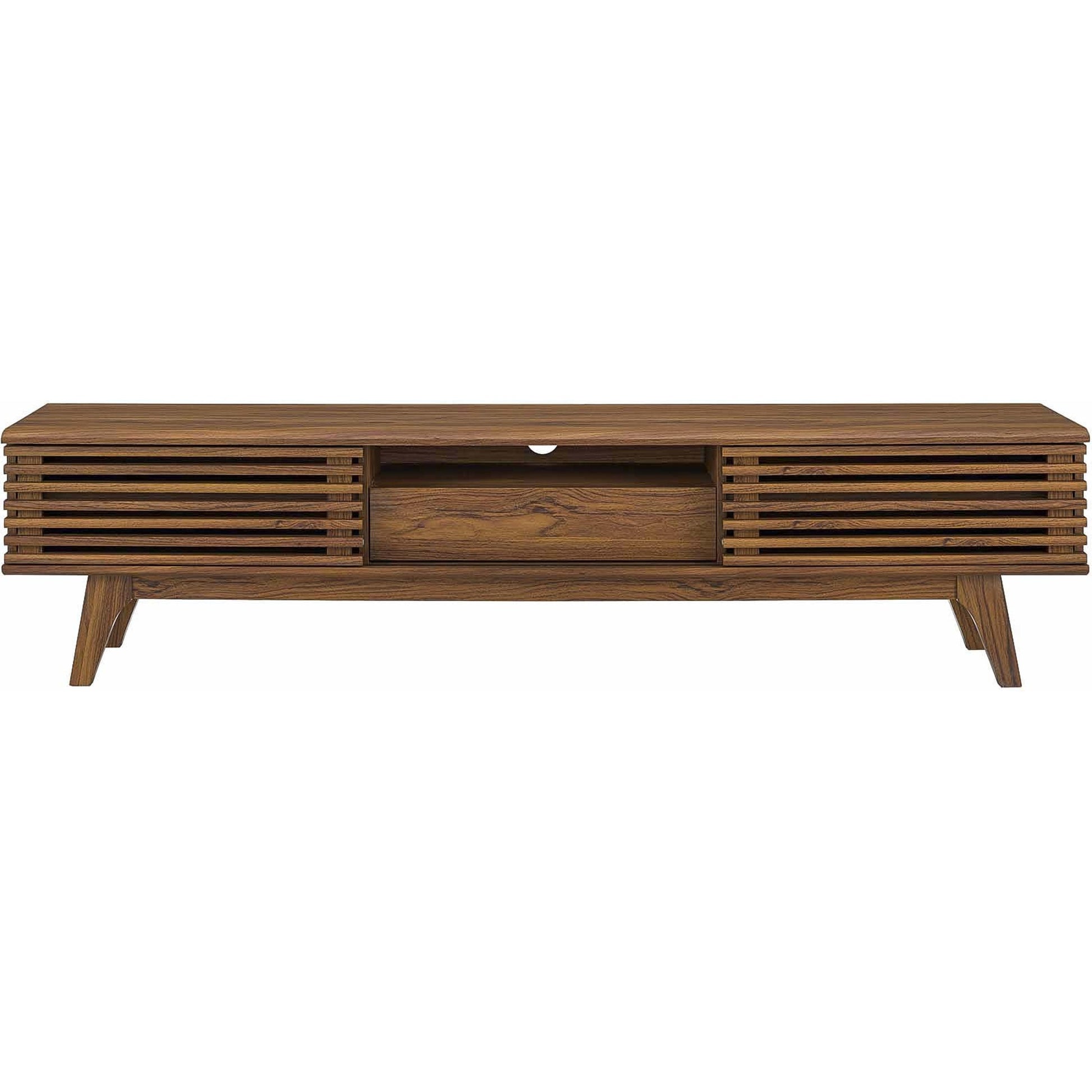 Rennell 70" TV Stand by Evans & Londeen. Made from particle board, mdf in a modern style.