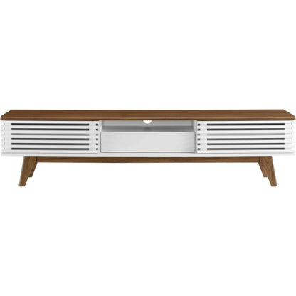 Rennell 70" TV Stand by Evans & Londeen. Made from particle board, mdf in a modern style.
