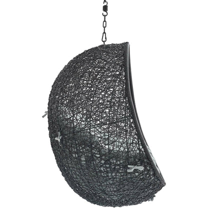 Lucas Sunbrella® Swing Lounge Chair Without Stand by Evans & Londeen. Made from powder coated steel frame in a coastal style.