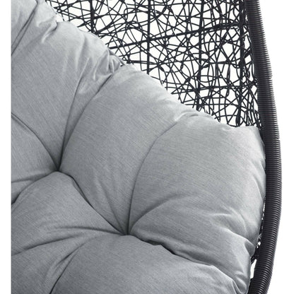 Lucas Sunbrella® Swing Lounge Chair Without Stand by Evans & Londeen. Made from powder coated steel frame in a coastal style.