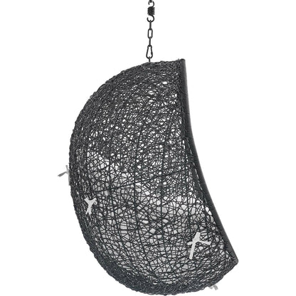 Lucas Sunbrella® Swing Lounge Chair Without Stand by Evans & Londeen. Made from powder coated steel frame in a coastal style.