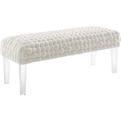 Skagway Woven Ottoman by Evans & Londeen. Made from plywood, seat: top foam density 38kg, m3 with thickness 20mm, 100% polyester, white foot pad at the bottom, solid wood in a modern style.
