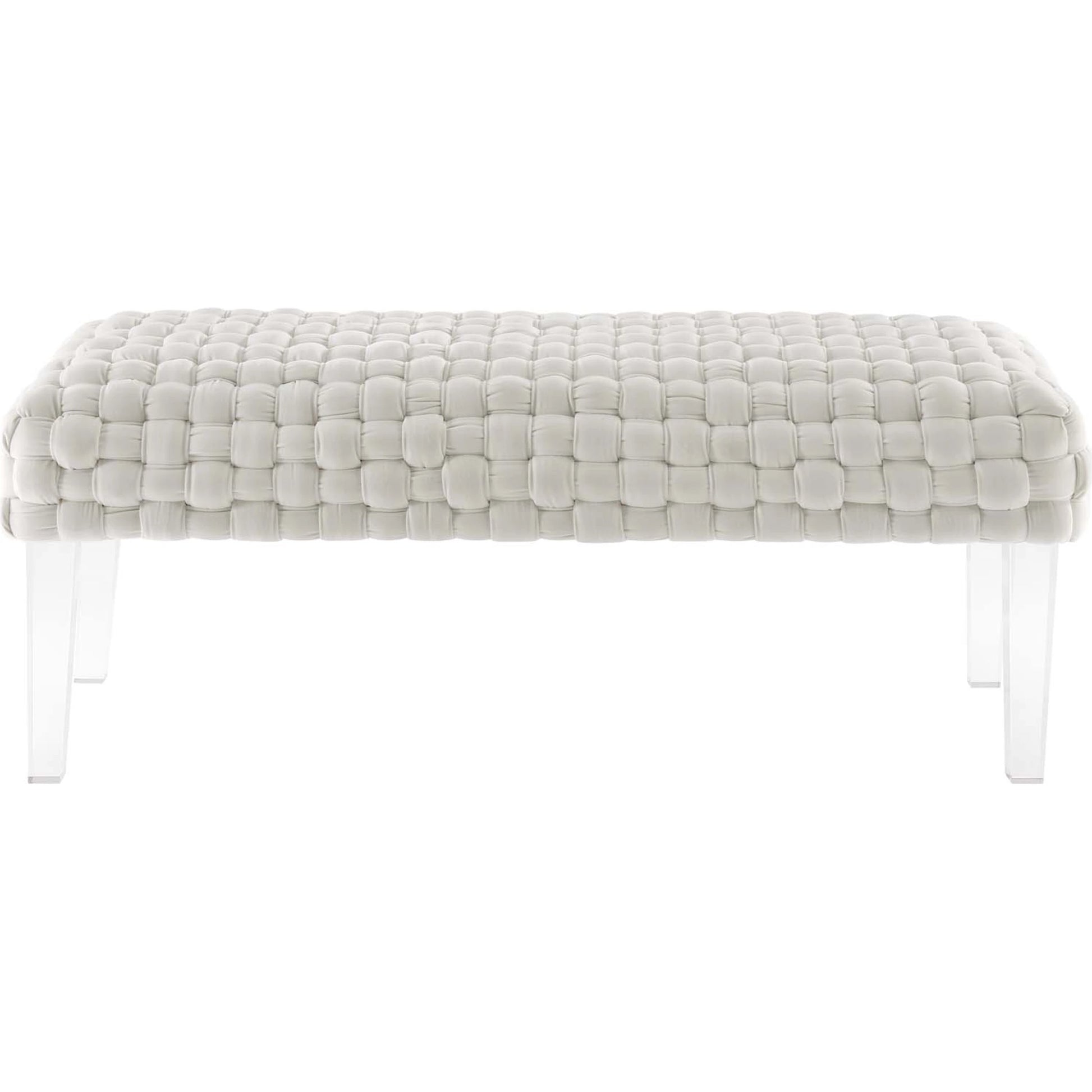 Skagway Woven Ottoman by Evans & Londeen. Made from plywood, seat: top foam density 38kg, m3 with thickness 20mm, 100% polyester, white foot pad at the bottom, solid wood in a modern style.