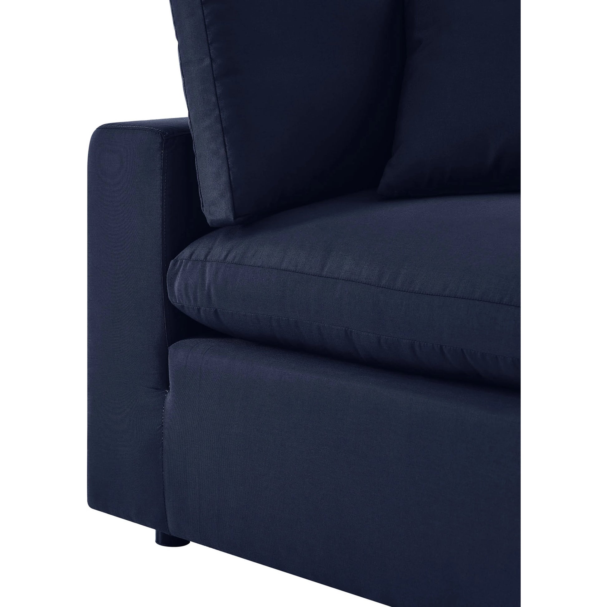 Wheatland 5-Piece Sectional Sofa by Evans & Londeen in charcoal. Made from seat cushion: foam density 34kg, m3, spray bonded cotton, non-woven fabric cover, doll cotton, aluminium frame, aluminum tube in a modern style.