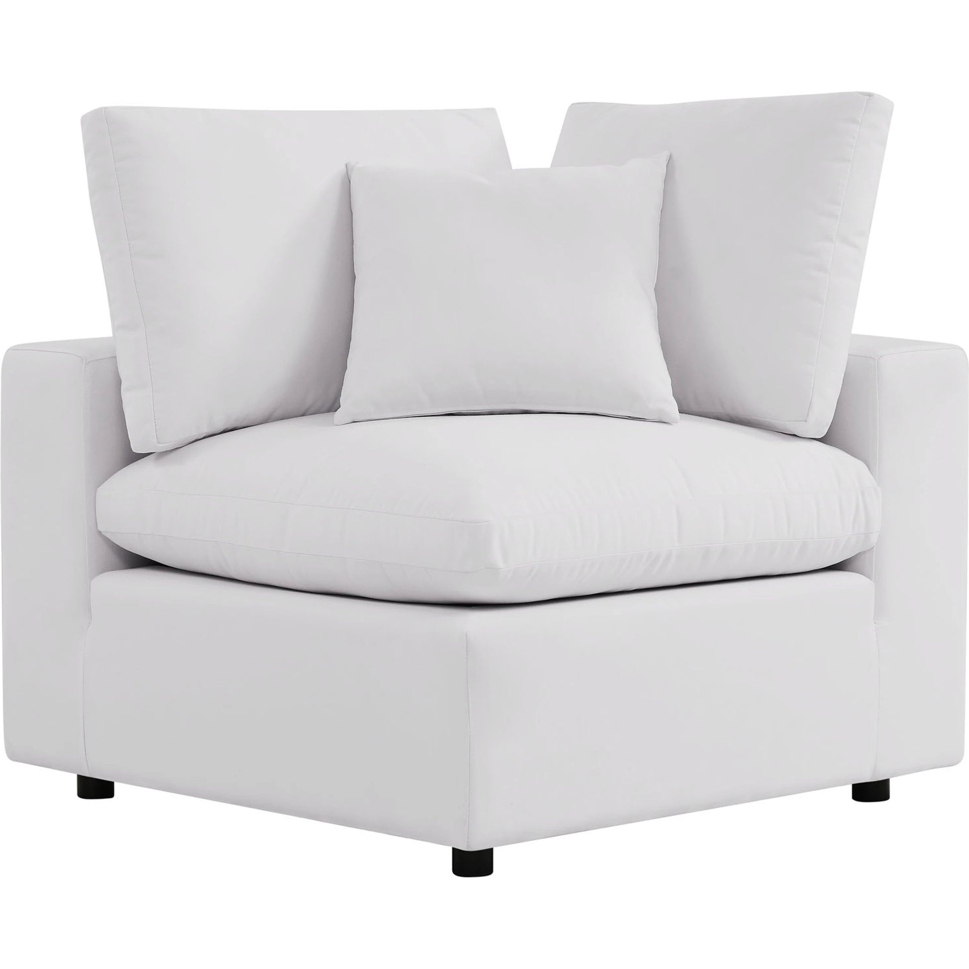 Wheatland 5-Piece Sectional Sofa by Evans & Londeen in charcoal. Made from seat cushion: foam density 34kg, m3, spray bonded cotton, non-woven fabric cover, doll cotton, aluminium frame, aluminum tube in a modern style.