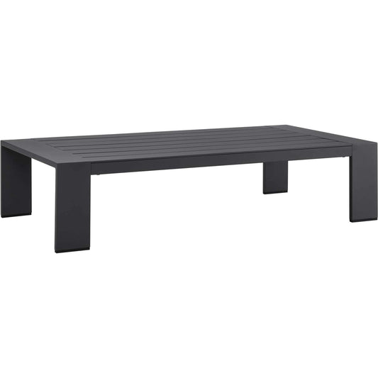 Conejos Powder-Coated Aluminum Coffee Table by Evans & Londeen. Made from aluminum frame, fixed by #304 stainless steel bolt in a modern style.