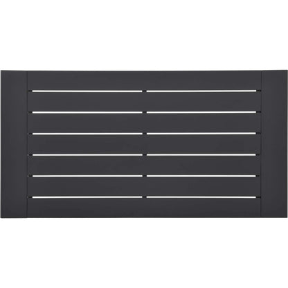 Conejos Powder-Coated Aluminum Coffee Table by Evans & Londeen. Made from aluminum frame, fixed by #304 stainless steel bolt in a modern style.