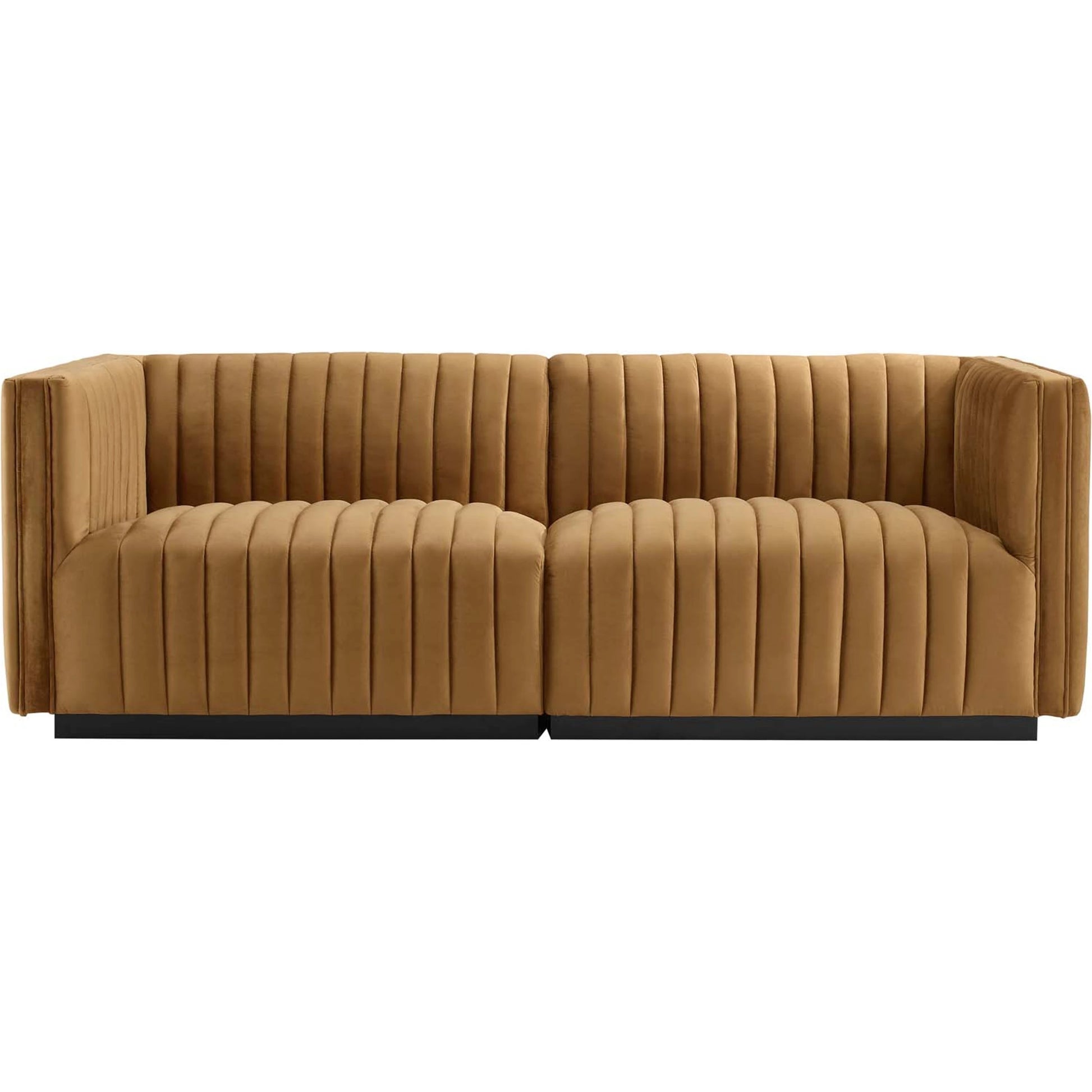 Stone Channel Loveseat by Evans & Londeen. Made from unique in a modern style.