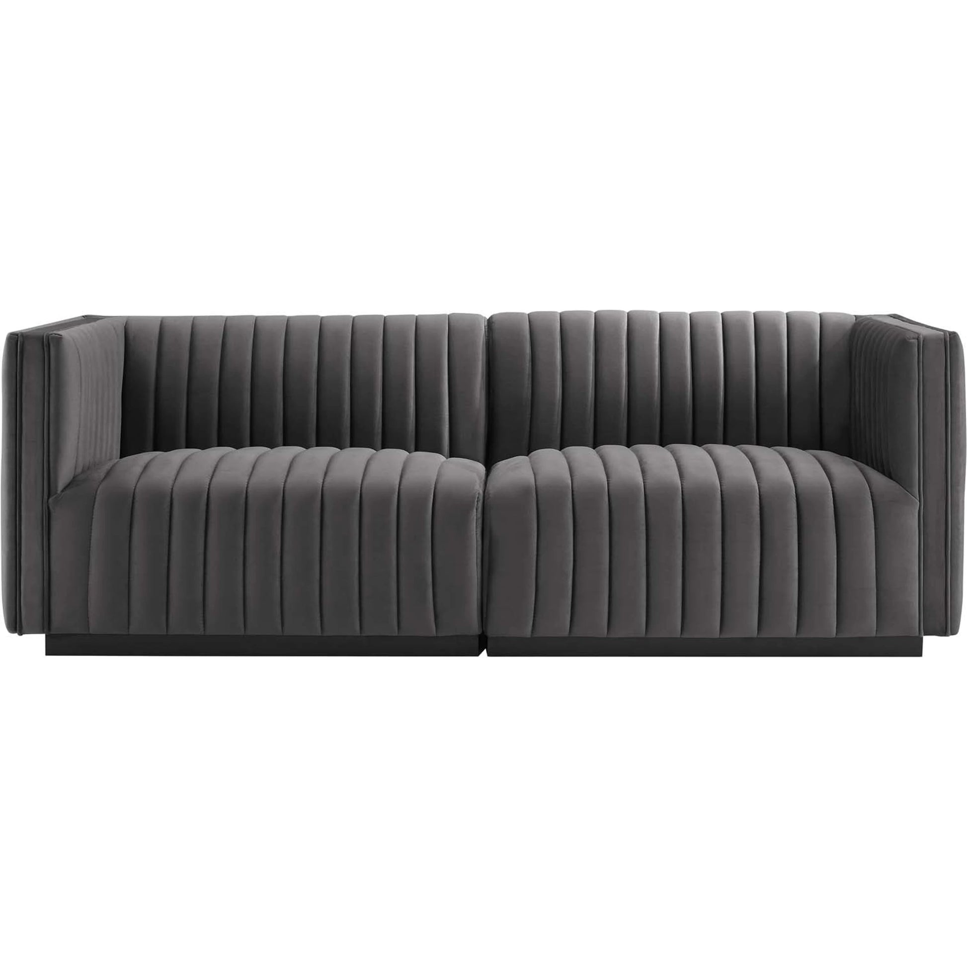 Stone Channel Loveseat by Evans & Londeen. Made from unique in a modern style.