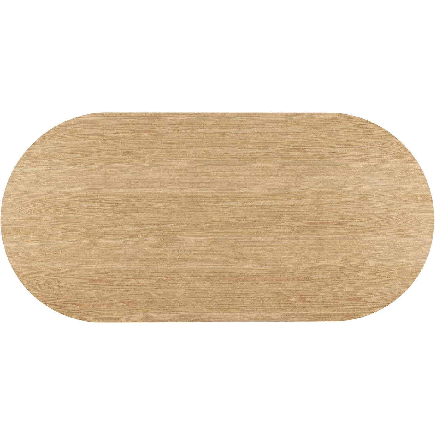 003 SI-1930260 | Additional Silo | Fairbanks 95" Oval Dining Table by Evans & Londeen. Made from p2 mdf panel, american walut veneer color code: wa-01, bottom of both base is with 1 whole piece of 3mmt felt pad in a modern style.