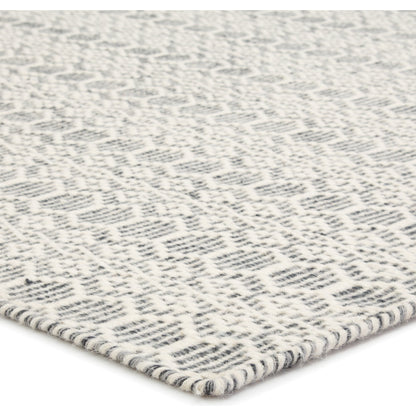 Enclave ENC01 Rug by Jaipur Living in white, gray. Made from 100% wool in a unique style.