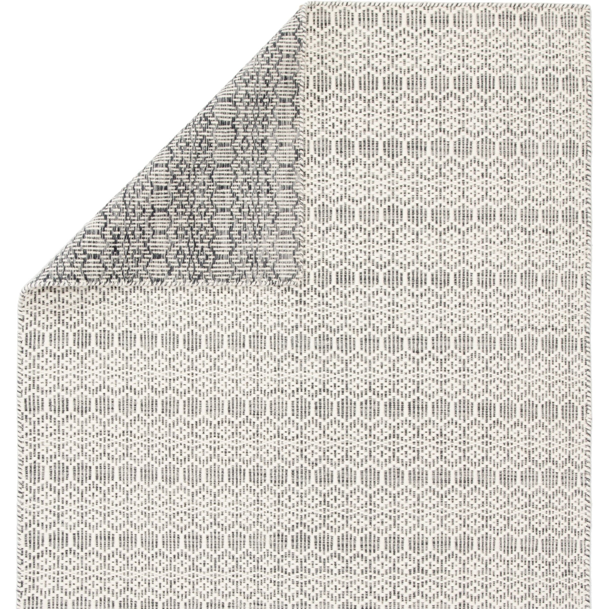 Enclave ENC01 Rug by Jaipur Living in white, gray. Made from 100% wool in a unique style.