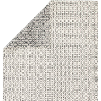 Enclave ENC01 Rug by Jaipur Living in white, gray. Made from 100% wool in a unique style.
