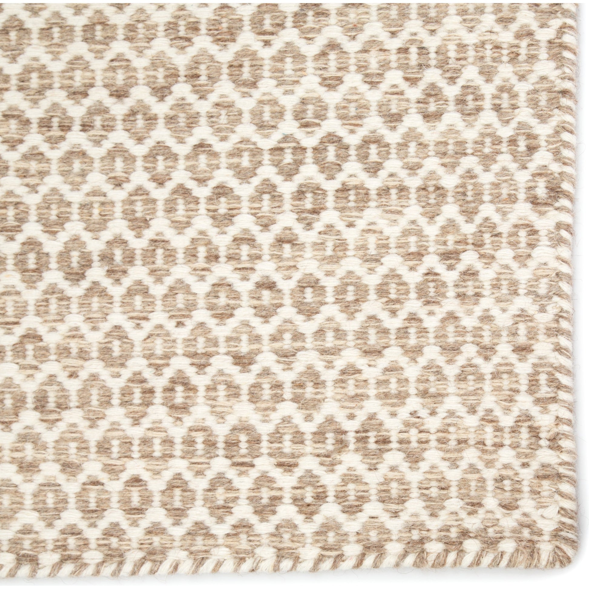 Enclave ENC04 Rug by Jaipur Living in beige, ivory. Made from 100% wool in a unique style.