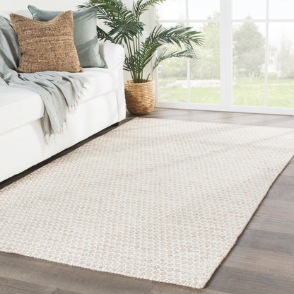 Enclave ENC04 Rug by Jaipur Living in beige, ivory. Made from 100% wool in a unique style.