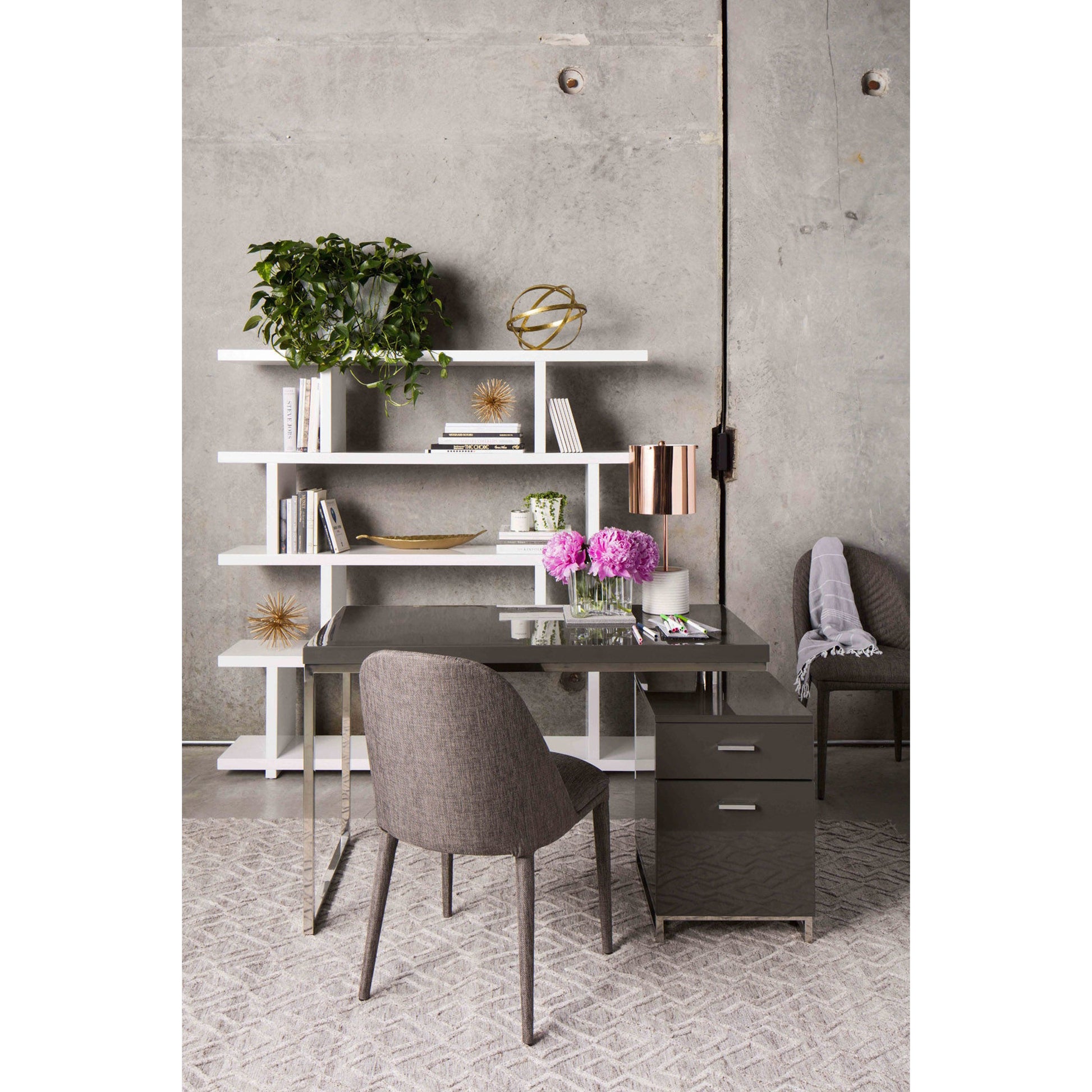Miri Large Shelf by Moe's Home Collection. Made from unique in a transitional style.