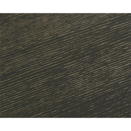 Cordes Chest by John-Richard in ash, black, gold. Made from metal in a transitional style.