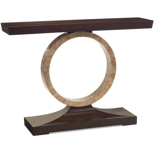 Le Cirque Console Table by John-Richard in natural. Made from unique in a modern style.