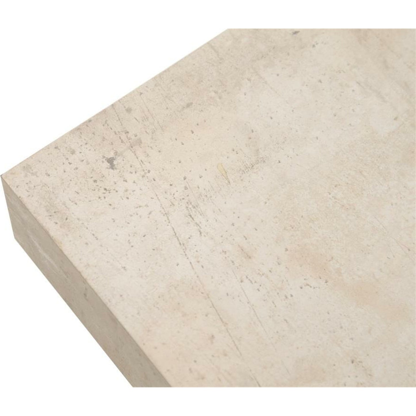 003 SR-864651 | Closeup | Loftus Side Table by John-Richard in pewter, silver. Made from acrylic in a modern style.