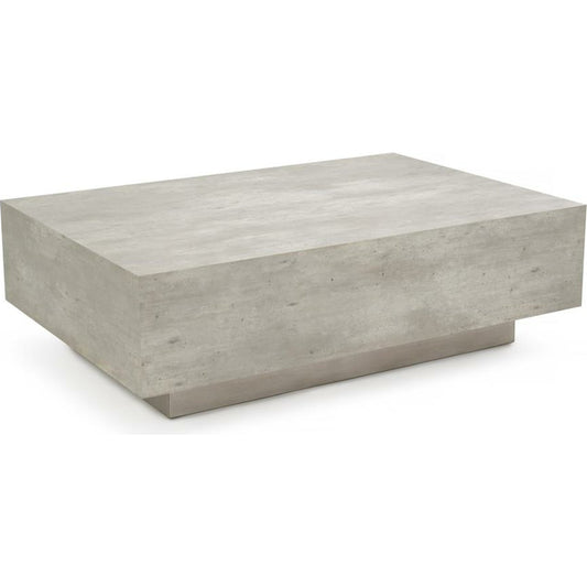 Tezzo Cocktail Table by John-Richard in pewter. Made from unique in a modern style.
