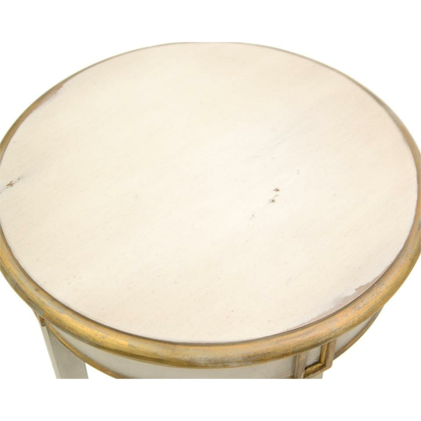 002 SR-863358 | Closeup | Chambolle Side Table by John-Richard in gold. Made from unique in a traditional style.
