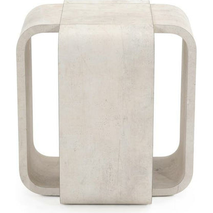 Chalonne End Table by John-Richard in natural. Made from unique in a eclectic & global style.